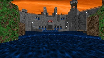 Doom II - Hydrosphere map06 (The Dam) UV-Max
