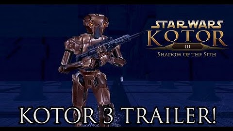 Star Wars KOTOR 3 Series - TRAILER! Revan vs The Exile