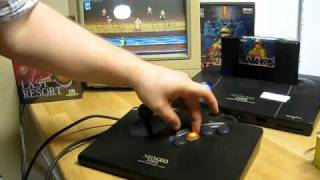 NeoGeo Button Leds switchable 4 Button Neo Geo Template Control