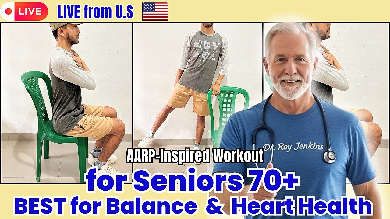 Prevent Falls and Balance Exercises for Seniors 👵 Build Strong Legs & Better Balance for Seniors