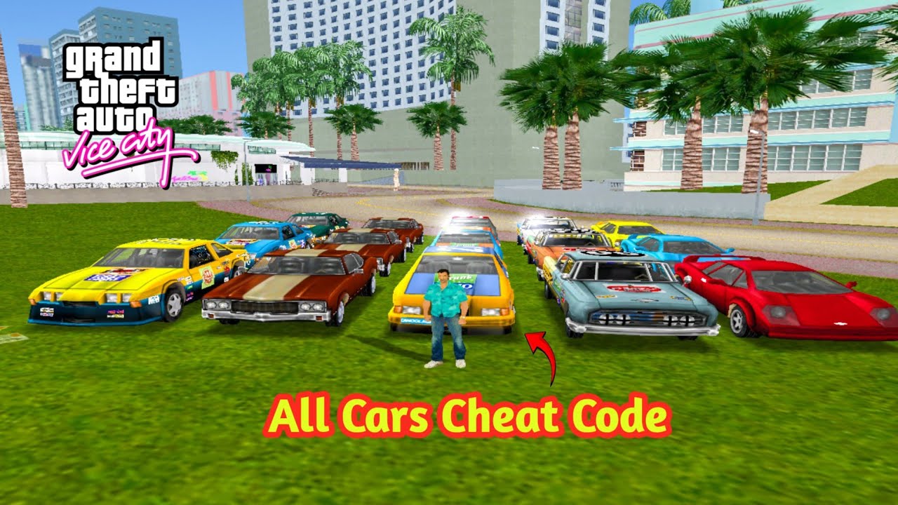 All Car Cheat Codes For GTA Vice City | GTA VC All Cars Codes | Faizan ...
