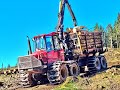 🌲*THE biggest classics* • Komatsu 890.3 • Forwarder in Action • Biggest machines • SOUND ON 🌲