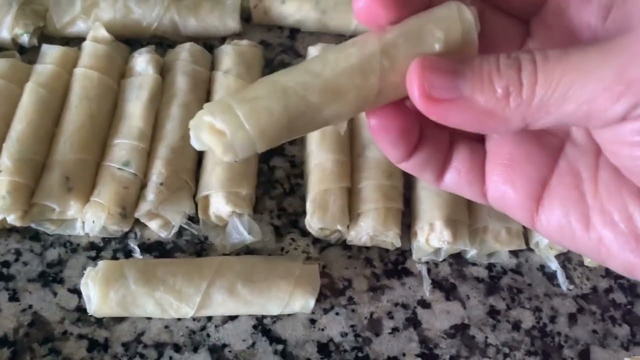 سيكار بالدجاج والجبن روعة👍👍👍