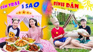 Thử Thách Cắm Trại Công Chúa Nhà Giàu Vs Hoàng Tử Nhà Nghèo ♥ Min Min TV Minh Khoa