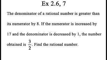 CBSE NCERT CLASS 8 MATHS EXERCISE 2.6 QUESTION 7 I ncert solution of class 8