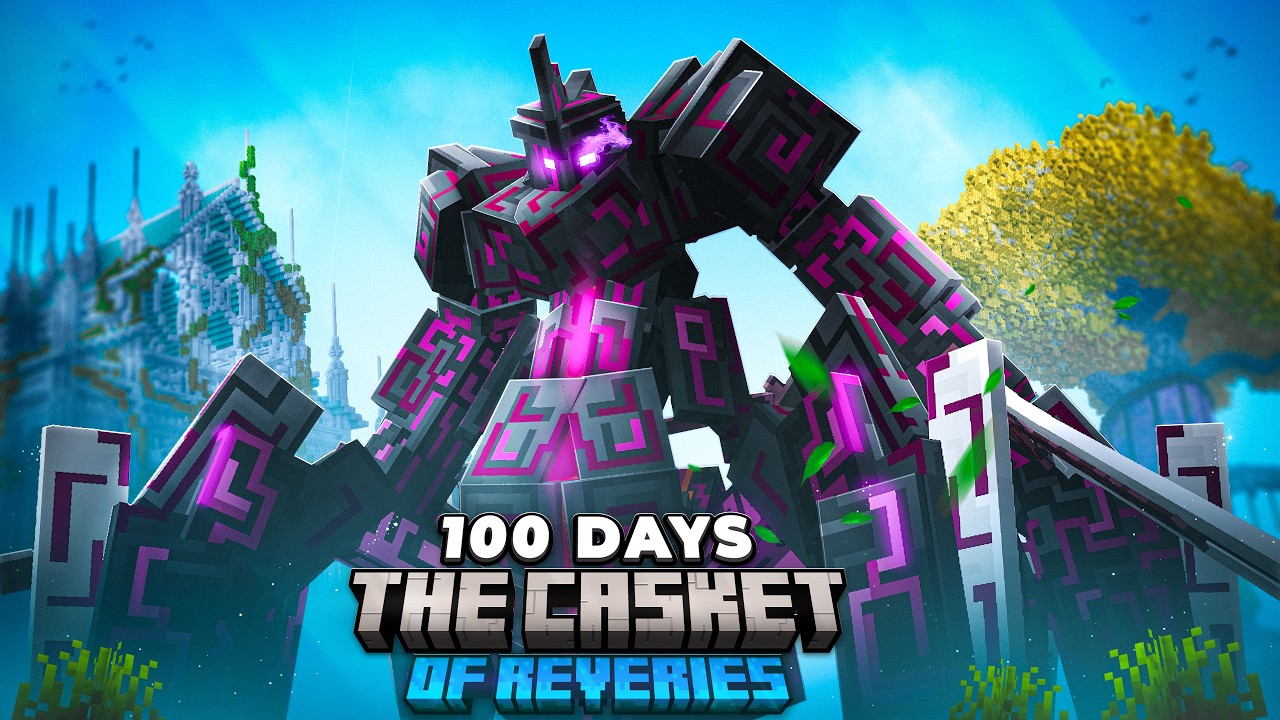 I Spent 100 Days Beating The Casket of Reveries: Minecraft's Hardest Modpack