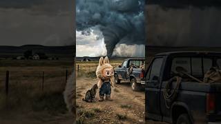 Labubu survives wild chaos in a cinematic frontier adventure story