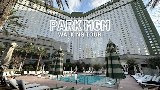 Nice stroll inside Park MGM, Las Vegas