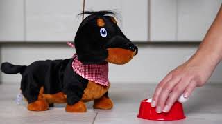 Addo Pitter Patter Pets Wiggle Jiggle Dachshund