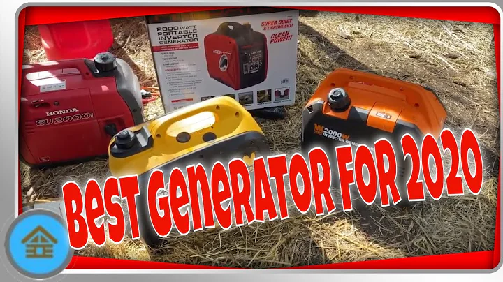 Harbor freight predator 2000w generator side by side comparison with Honda EU2000i 2000w generator.
