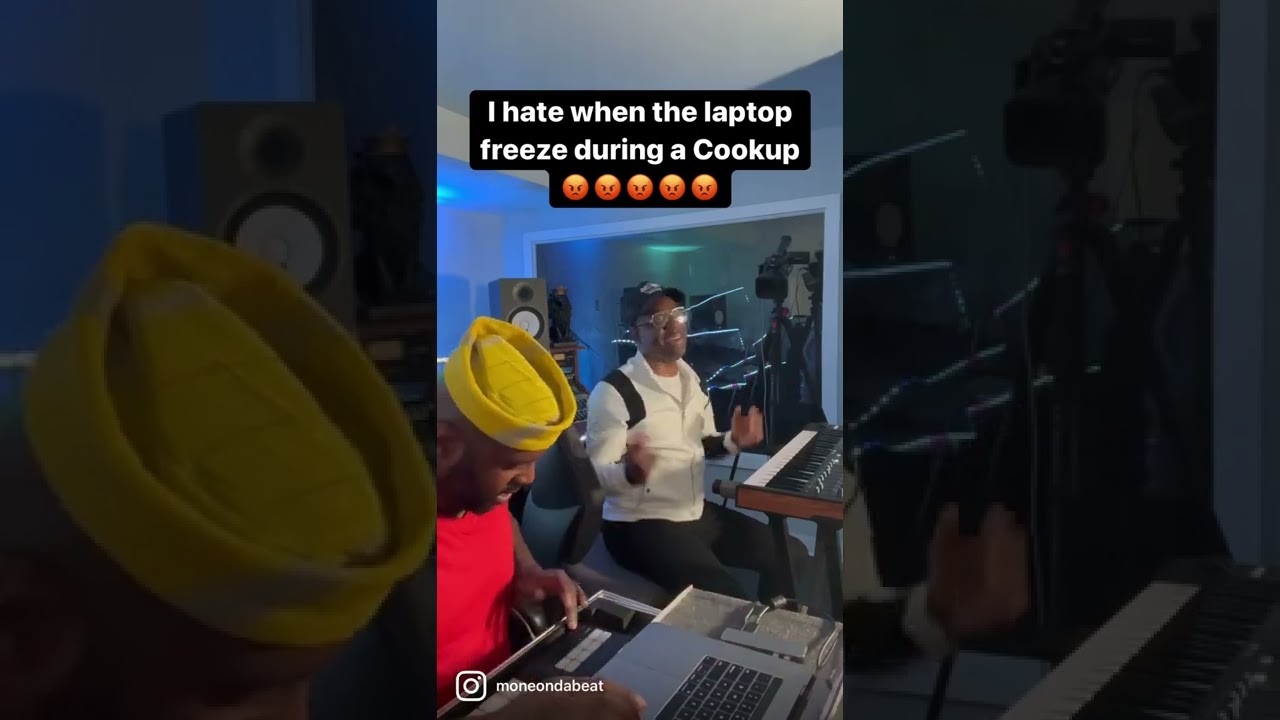 When your laptop freezes #MoneOnDaBeat #musicproducer #music 