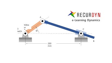 [RecurDyn e-Learning] Dynamics - Dynamics of Rigid Bodies 2