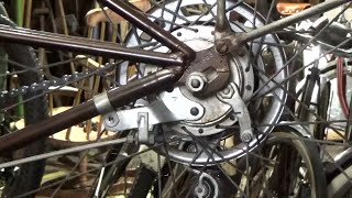 5/9/25 Tandem Restoration Session - rear wheel removal