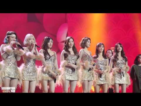 【独家百度徐珠贤吧】160110 江苏卫视春晚录制 少女时代中文cut 饭拍徐贤