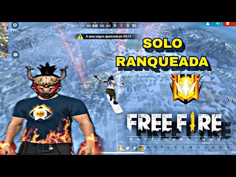 RUMO AO ELITE 🤴 SOLO RANQUEADA, FREE FIRE GAMEPLAY 💙 