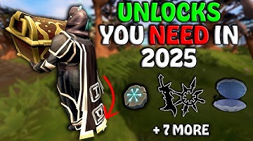 10 Unlocks You MUST Get For 2025+ - PvM & Skilling