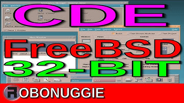 CDE on FreeBSD 12.1 32-Bit Only