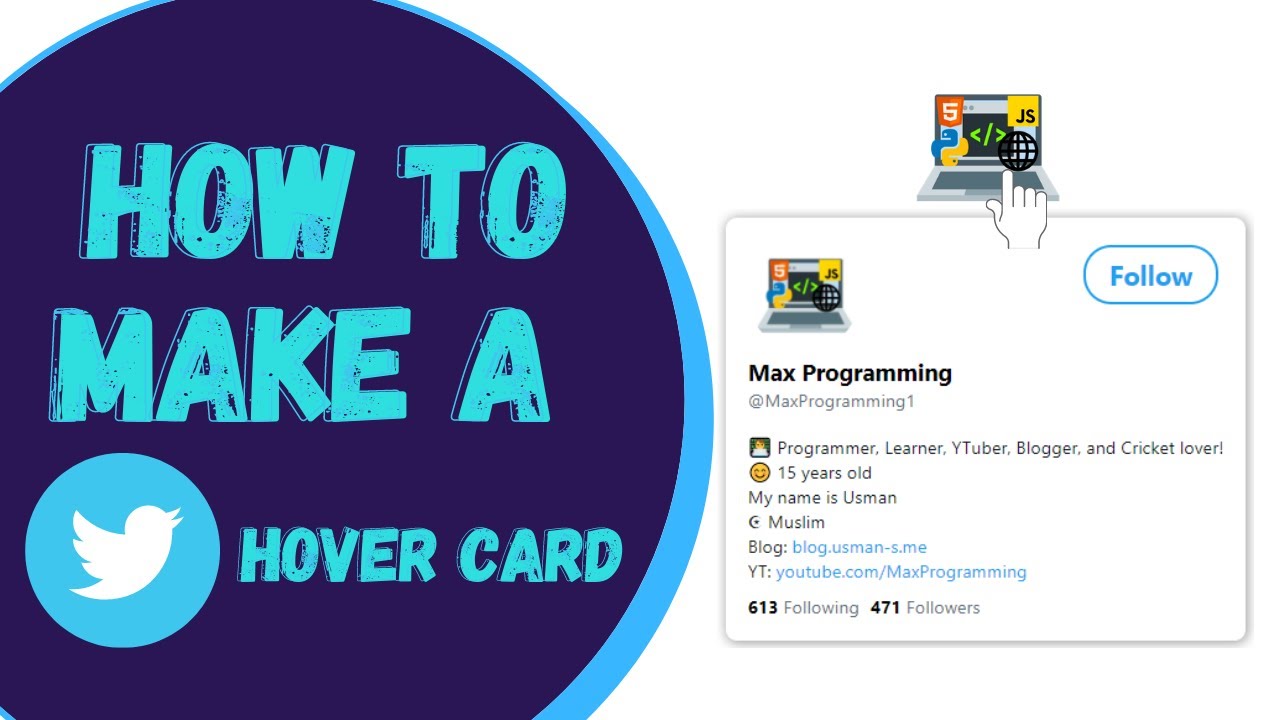 Profile Hover. Hover product Card web. Profile Hover web Design. Max programming