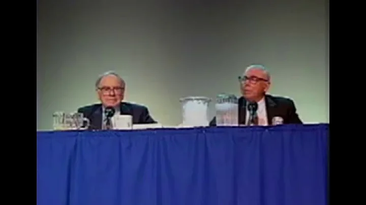 Warren Buffett & Charlie Munger discuss money mana...