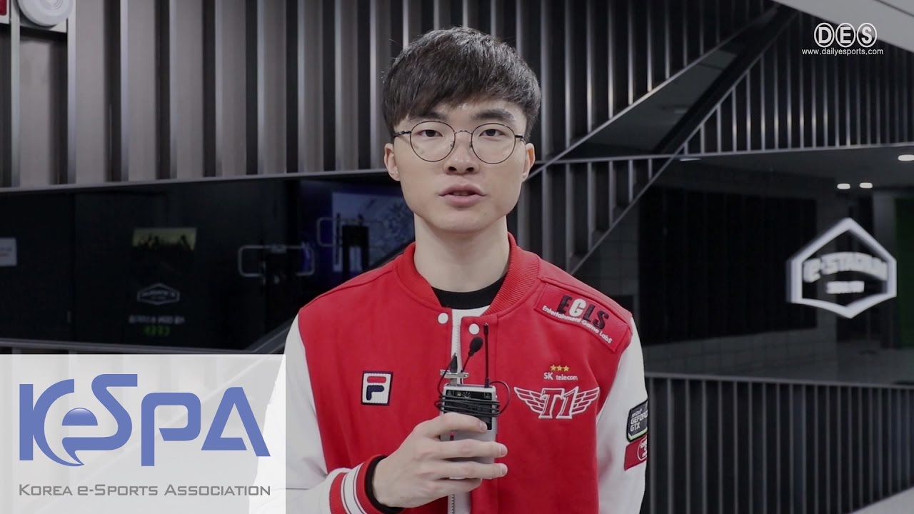 2017 LoL Champions Korea Spring SKT Faker Interview EN CN Sub