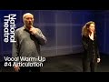 Vocal Warm Up 4 Articulation National Theatre Vocal Warm Up 4 Articulation National Theatre