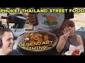 Phuket street food feat legendary timing moment  bulldog reacts to dancing bacons
