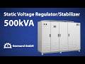 500kVA 3x400 Static Voltage Regulator/Stabilizer by Germarel