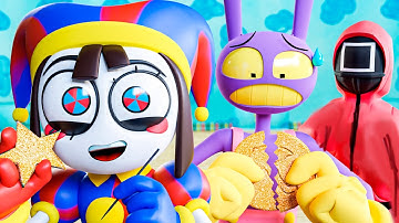 POMNI & JAX in SQUID GAME?! The Amazing Digital Circus UNOFFICIAL Animation