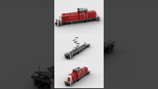 Lego Diesel Locomotive - Br 294 - Moc
