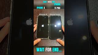 🥺🔥mobile speed test || 🚀iphone x vs iphone 11 pro #mobileshorts #smartphone #tending #shortsfeed 😱