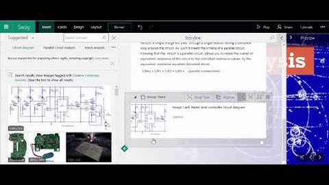 Tips for Sway - In my classroom:  Insert images in Group effect “Stack”.