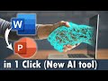 Turn Word Document to Visual PowerPoint Slides in 1 Click with New AI Tool