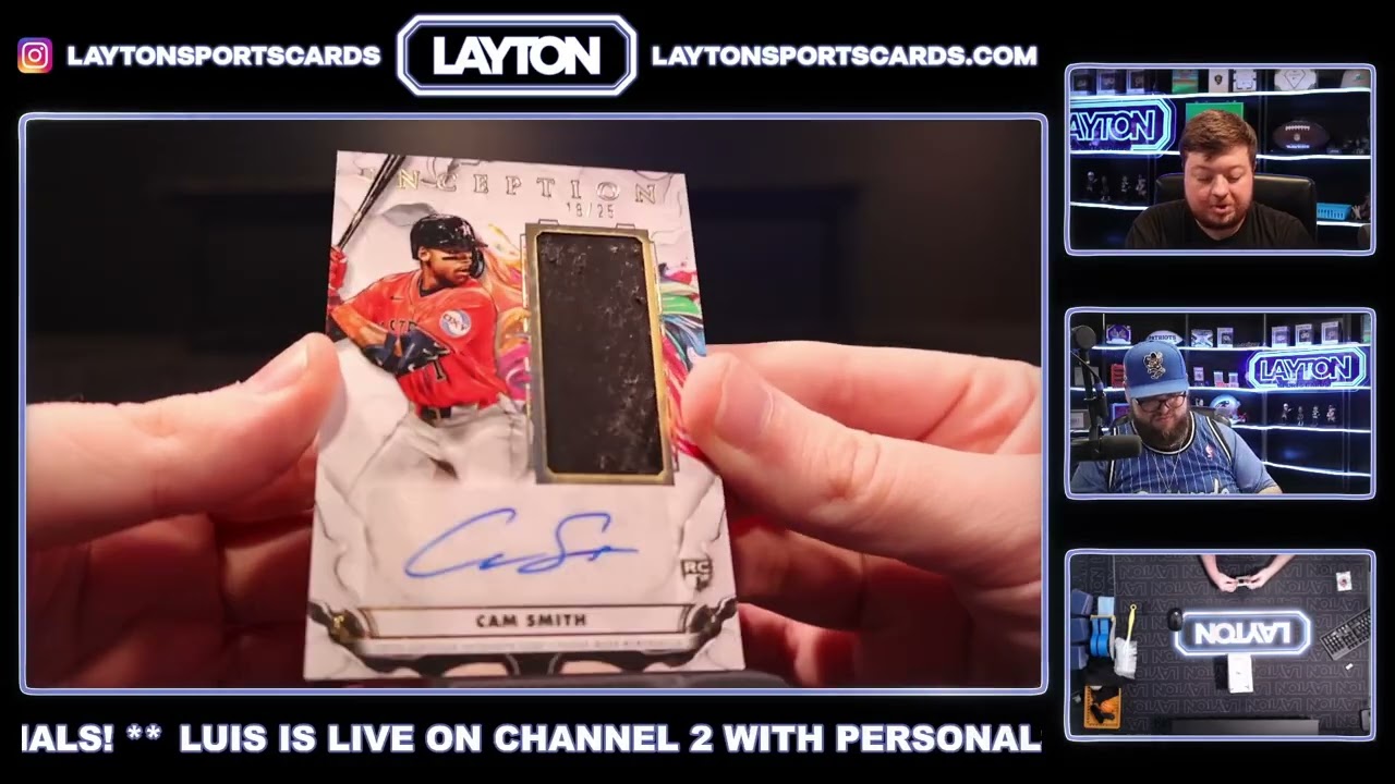 2025 Topps Inception Baseball Hobby 8 Box Case Break #13 RANDOM 