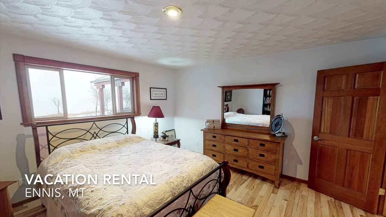 Ennis Montana, Vacation Rental Property Scan YouTube