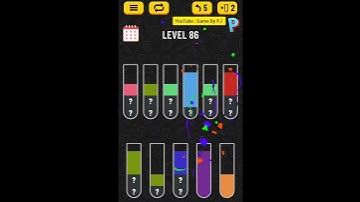 Game : water sort puzzle level 86