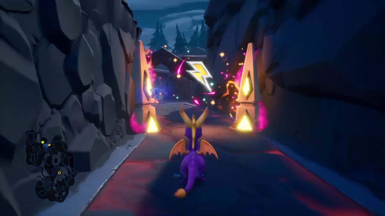Easy way to open the locked gem chest in Fracture Hills Spyro