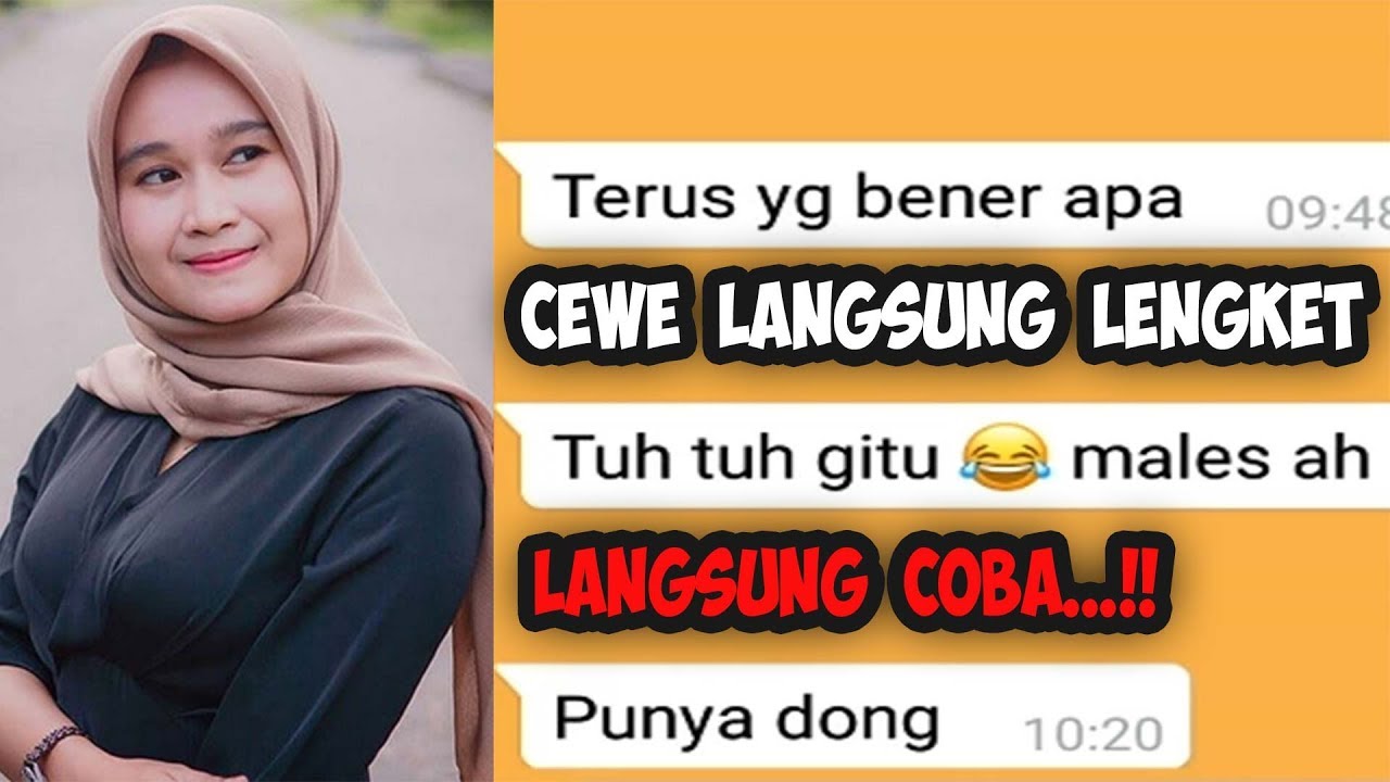 Tanpa Gombal Cara Bikin Gebetan Nyaman Di Chat Kata Lucu Youtube