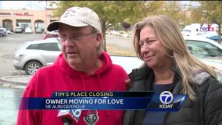 Love lures Tim’s Place away from New Mexico