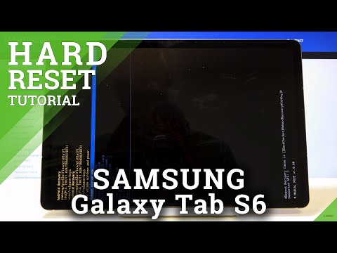 Hard Reset SAMSUNG Galaxy Tab S6 - Bypass Screen Lock by Recovery Mode