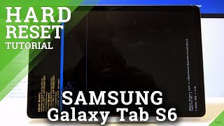 Hard Reset SAMSUNG Galaxy Tab S6 - Bypass Screen Lock by Recovery Mode