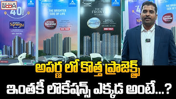 Aparna Constructions New Projects | Aparna Projects Locations | Times Property Expo 2025 | Real Boom