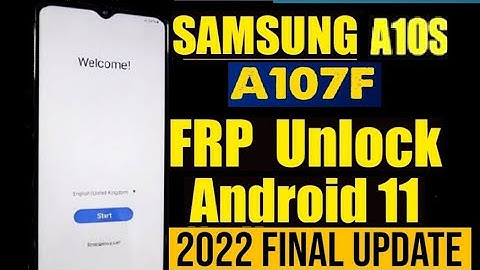 Samsung a10s frp bypass android 11/ Samsung a107f frp bypass Unlock New Method