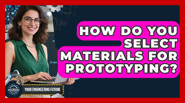 How Do You Select Materials For Prototyping? - Your Engineering Future