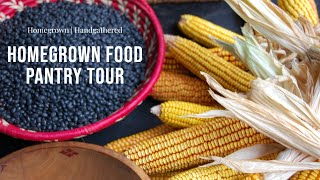 How We Eat Homegrown and Wild Foods All Winter | Homestead Pantry Tour