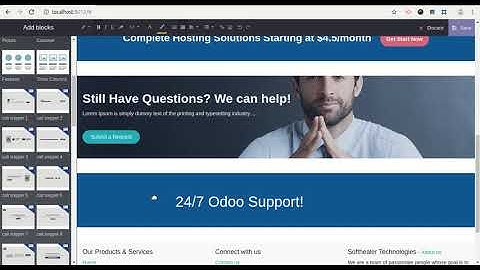 Call To Action Snippets Odoo, Call To Action Blocks Odoo