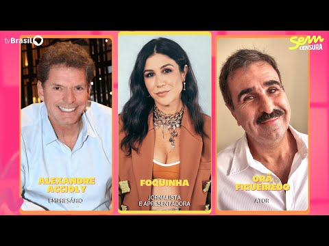 🔴 SEM CENSURA RECEBE FOQUINHA, ORÃ FIGUEIREDO E ALEXANDRE ACCIOLY