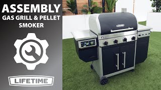 Lifetime Outdoor Gas Grill & Pellet Smoker | Lifetime Assembly Video