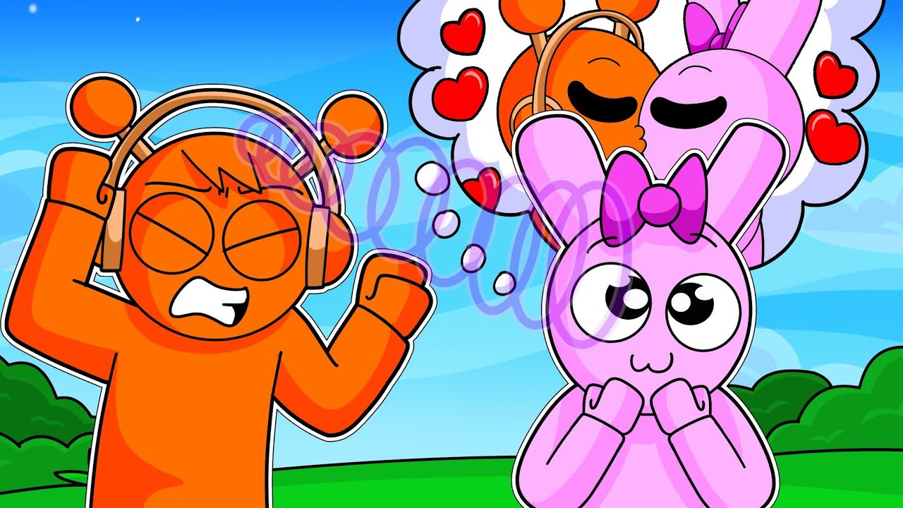 OREN READS HIS CRUSH PINKI'S MIND in ROBLOX! INCREDIBOX SPRUNKI