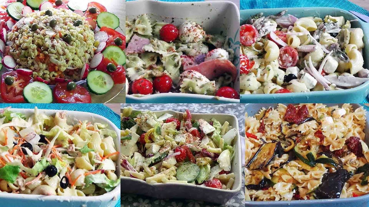 6 Salades De Pâtes Faciles Et Rapides