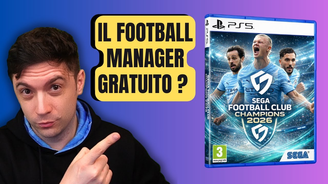 SEGA FOOTBALL CLUB CHAMPIONS 2026 ► IL FOOTBALL MANAGER GRATUITO CHE TUTTI ATTENDEVANO